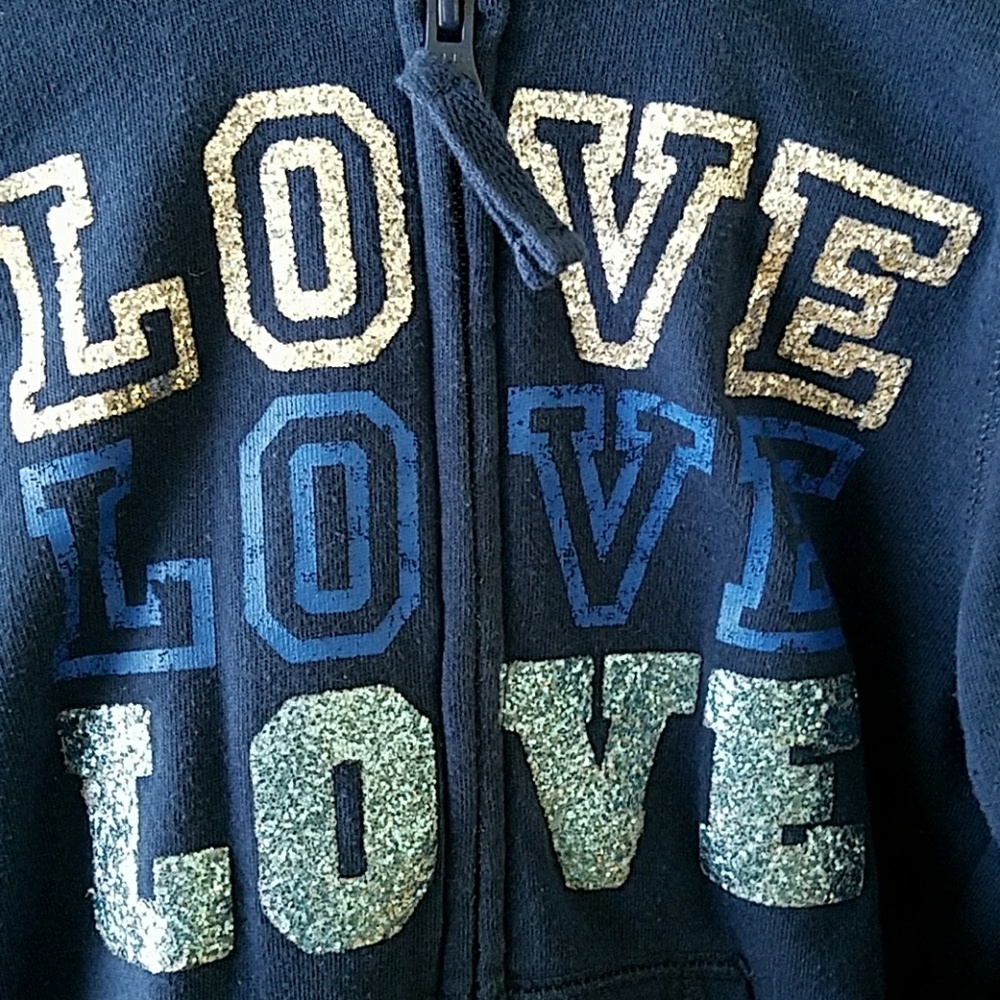 * XS (5) Old Navy Love Full Zip Hoodie - Picture 2 of 4
